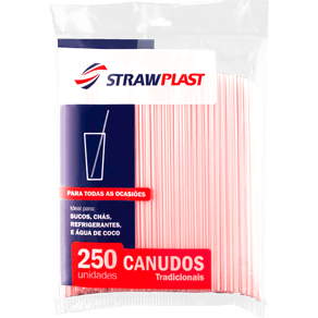 Strawplast Canudo (5Mmx20,5) Cmp1001 C/12X250