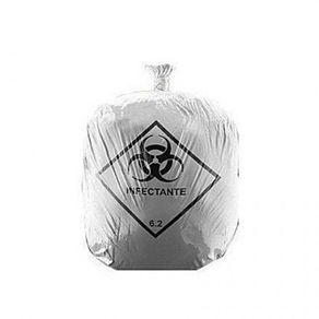 Saco Plast Lixo Pj Infect Bco 015Lts C/100