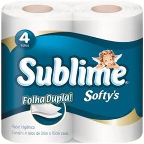Papel Hig Sublime Softy`S F Dupla 30M 16X4