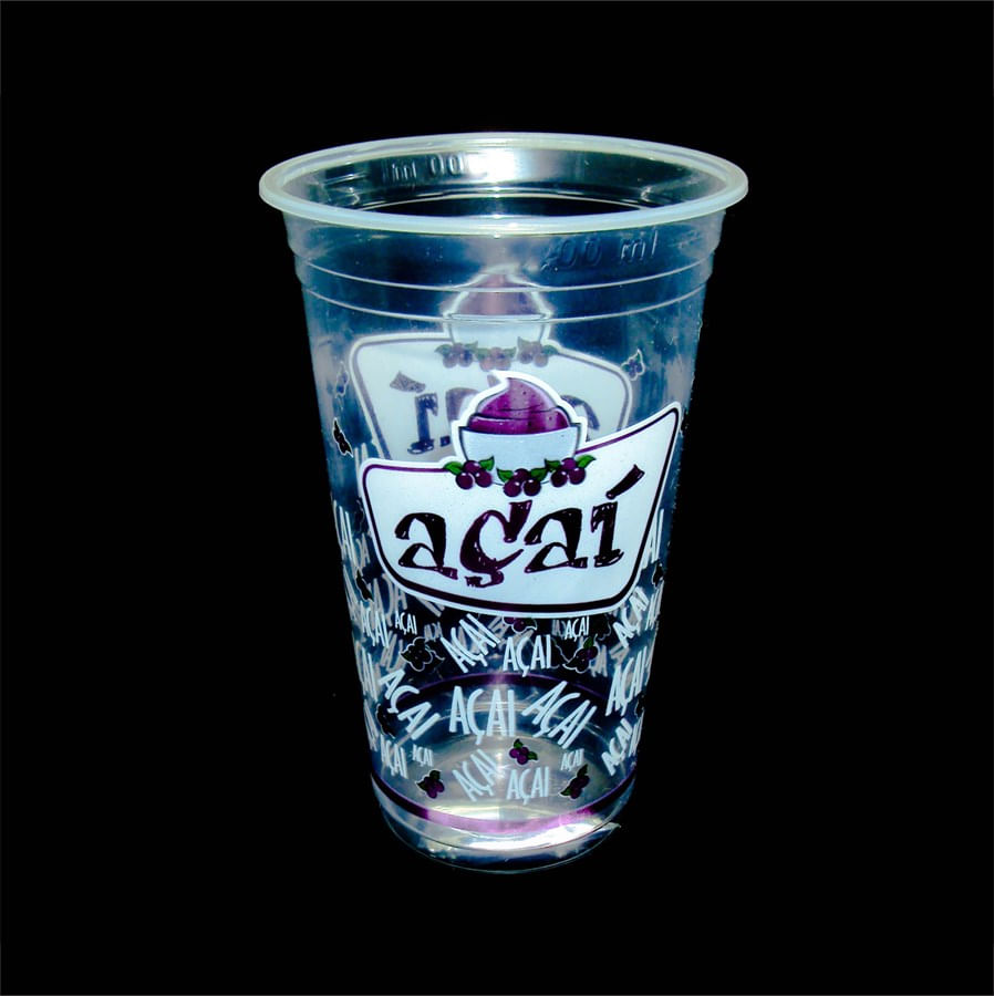 Rioplastic Copo 400Ml Acai Tr Pp C/1000