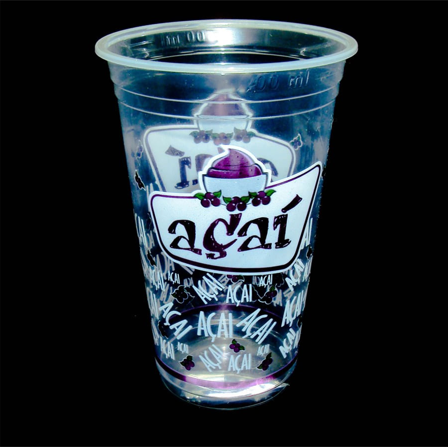 Rioplastic Copo 500Ml Acai Tr Pp C/1000