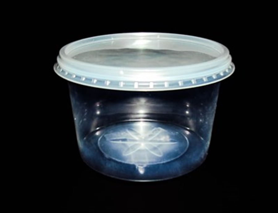 Rioplastic Pote Red 1000Ml C/ Tampa C/12X25