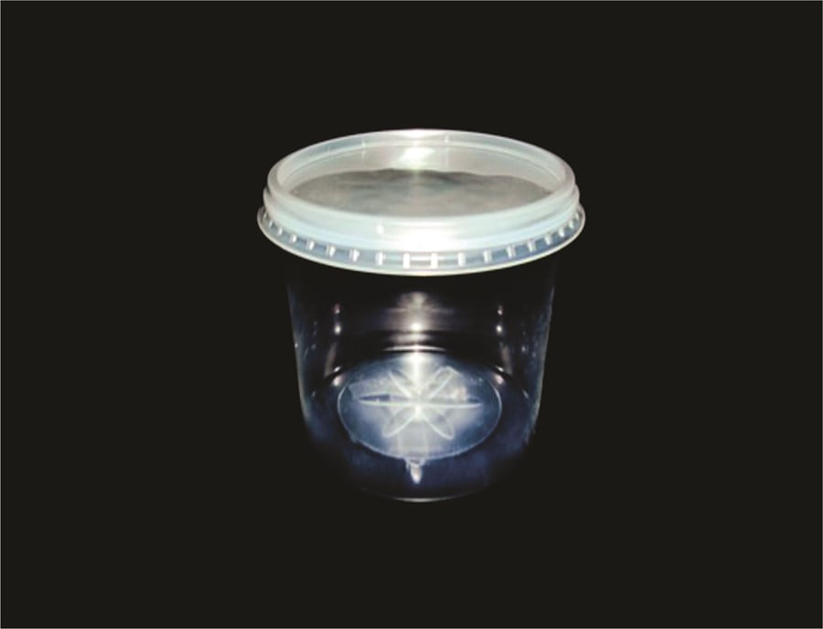 Rioplastic Pote Red 750Ml C/ Tampa C/20X25