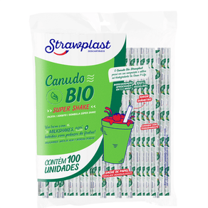 Strawplast Can.Sup M.Shake Bio Cs895 C/15X100