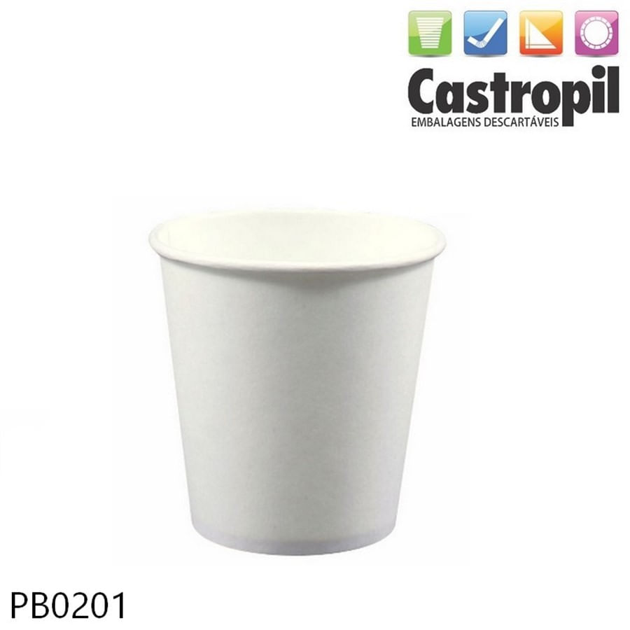Bompack Copo Papel 180Ml (6Oz) C/50