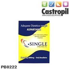 Single Adocante Aspartame 6Gr C/1000