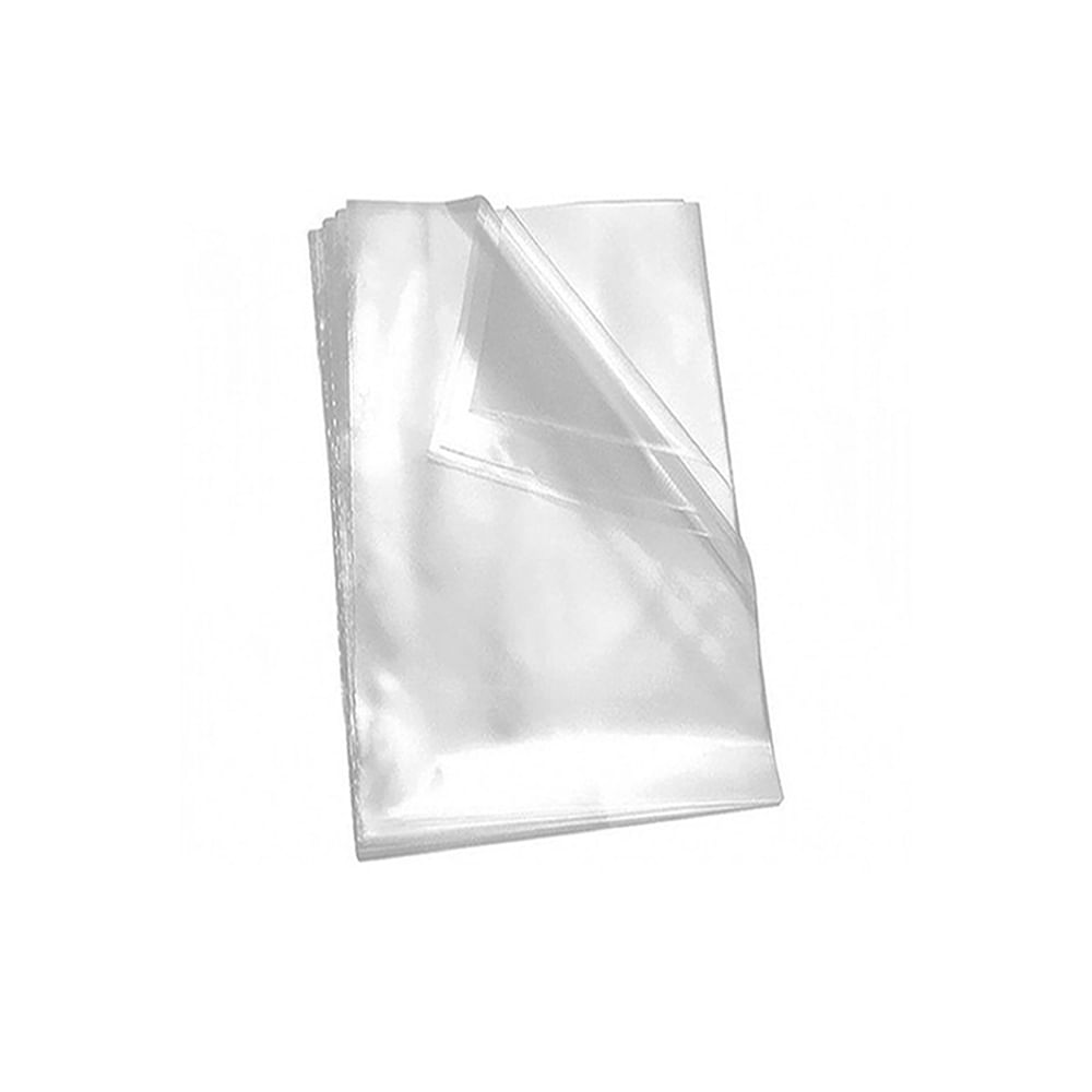 Saco Plastico Virgem 15X50 0.06 C/5Kg