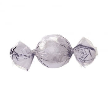 Encontraproduto.com.br - Embalagem Para Trufas e Bombons Liso Prata 14,5X15,5CM 100 Unidades 027313 CROMUS
