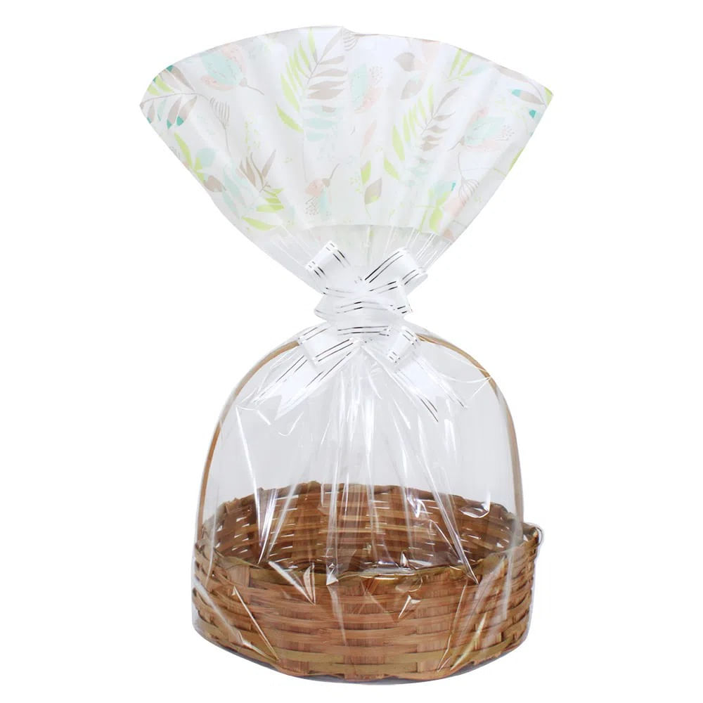 Encontraproduto.com.br - Saco Para Cesta modelo Leve Frescor Tam. 60x90 cm Pacote com 25 un