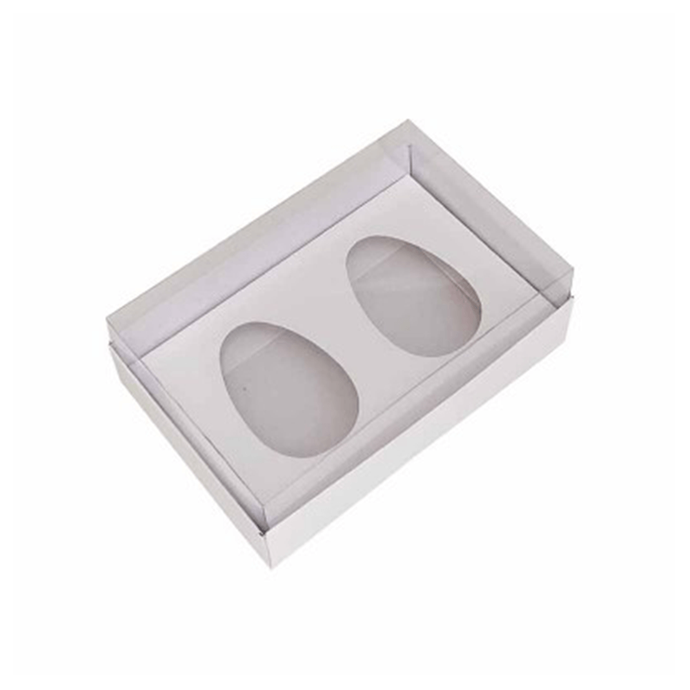 Caixa Base 2 Ovos de Colher 50g Branca com 5 un ASSK